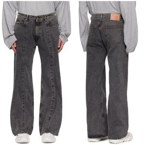 Y/Project Evergreen Wire Seam Detailed Jeans Unisex Sz 36